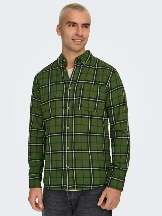 Onsral  Slim Check Shirt