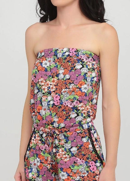 Multi Floral Playsuit