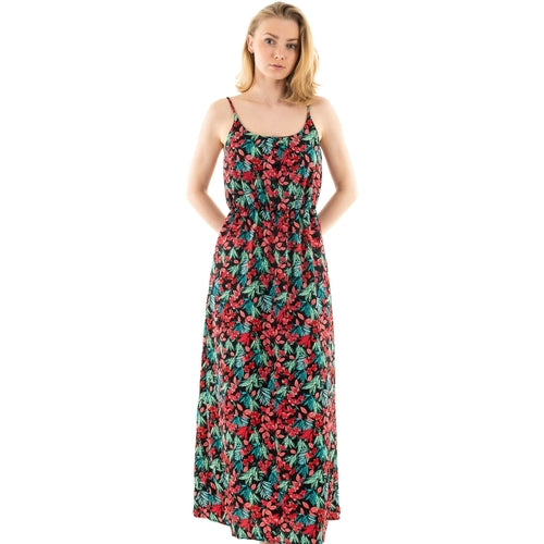 Maxi Cami Print Floral Dress