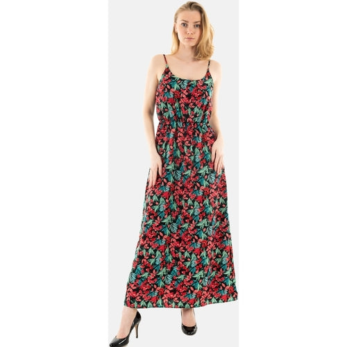 Maxi Cami Print Floral Dress