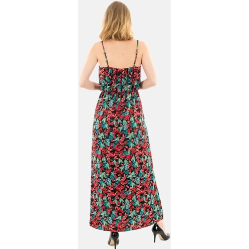 Maxi Cami Print Floral Dress