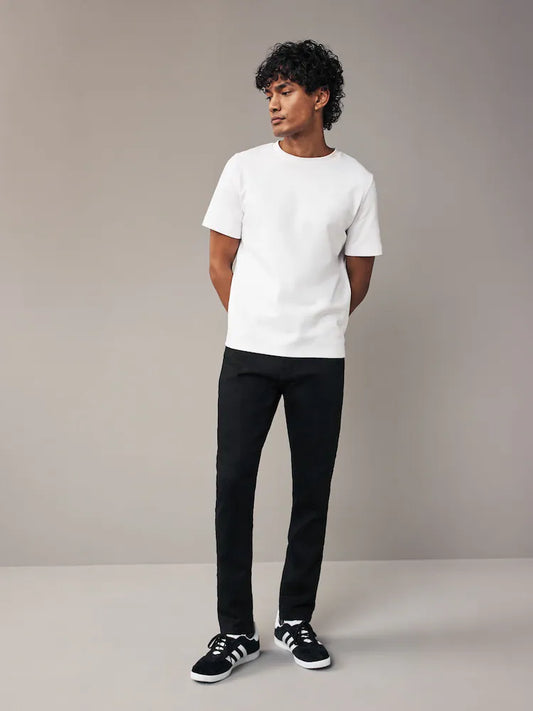Black Skinny Fit  Comfort  Stretch Jeans