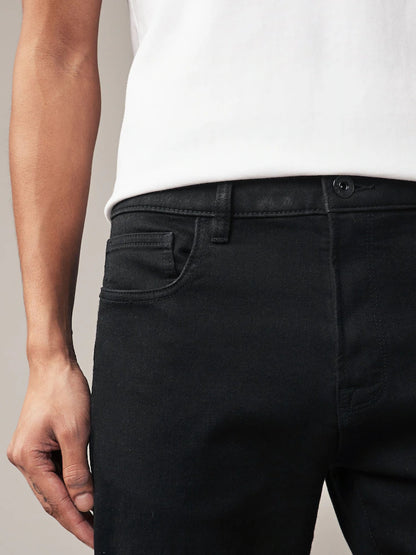 Black Skinny Fit  Comfort  Stretch Jeans