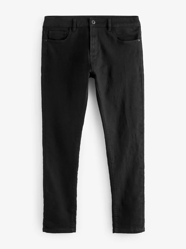 Black Skinny Fit  Comfort  Stretch Jeans
