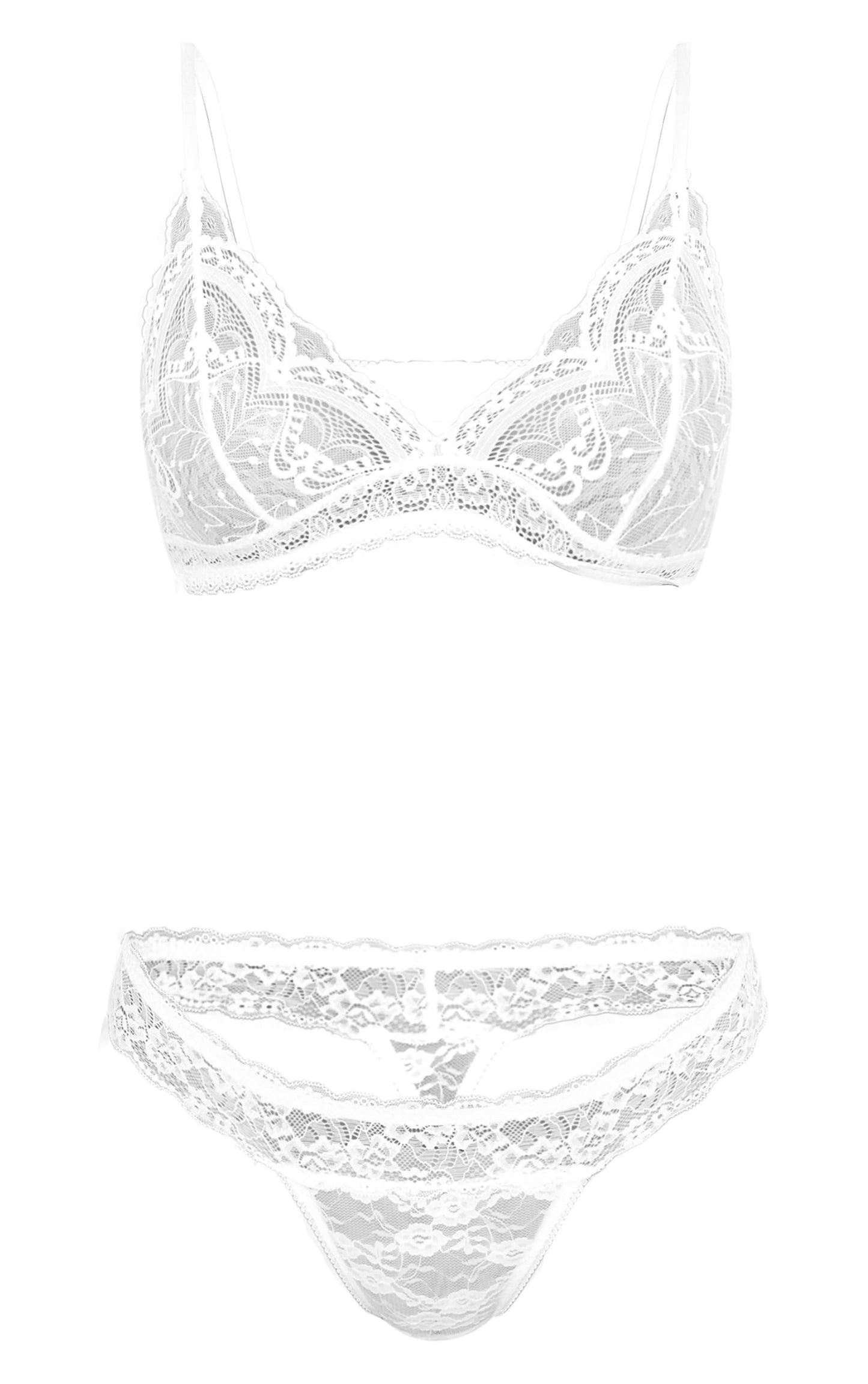 White Lace Bralet