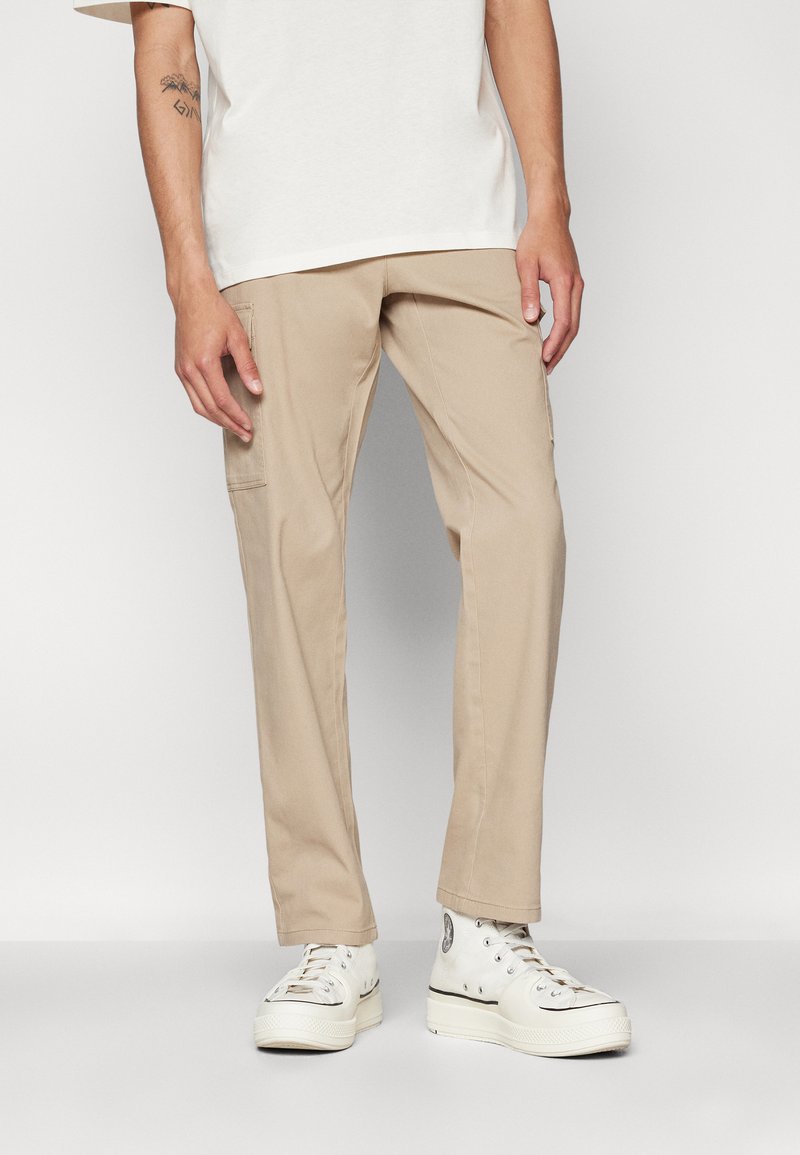 ONSNICKY Straight Cargo trouser chinchilla