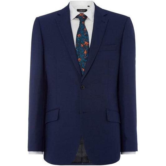 Saxon Tailored Fit Textured Suit Jacket