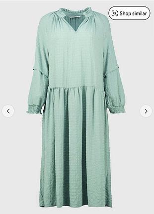 Seersucker Gypsy Prairie Boho Dress