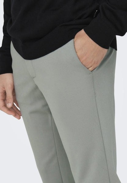 Onsmark Slim Herringbone Pant Griffin