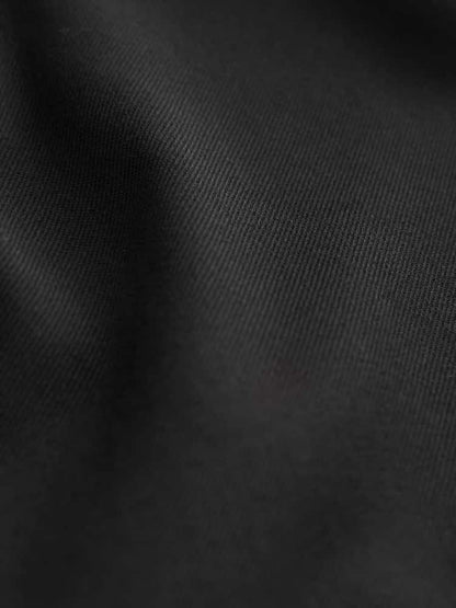 Black Slim Waist Slim Leg School Formal Trousers