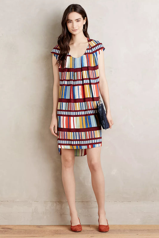 Maeve Retro Print Au Revoir Dress