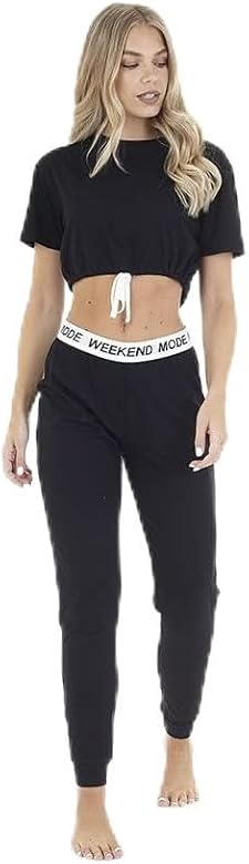 Ladies Weekend Mode Long Loungewear Set