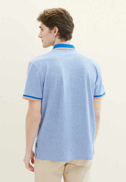 Structured Polo With Detailed Collar