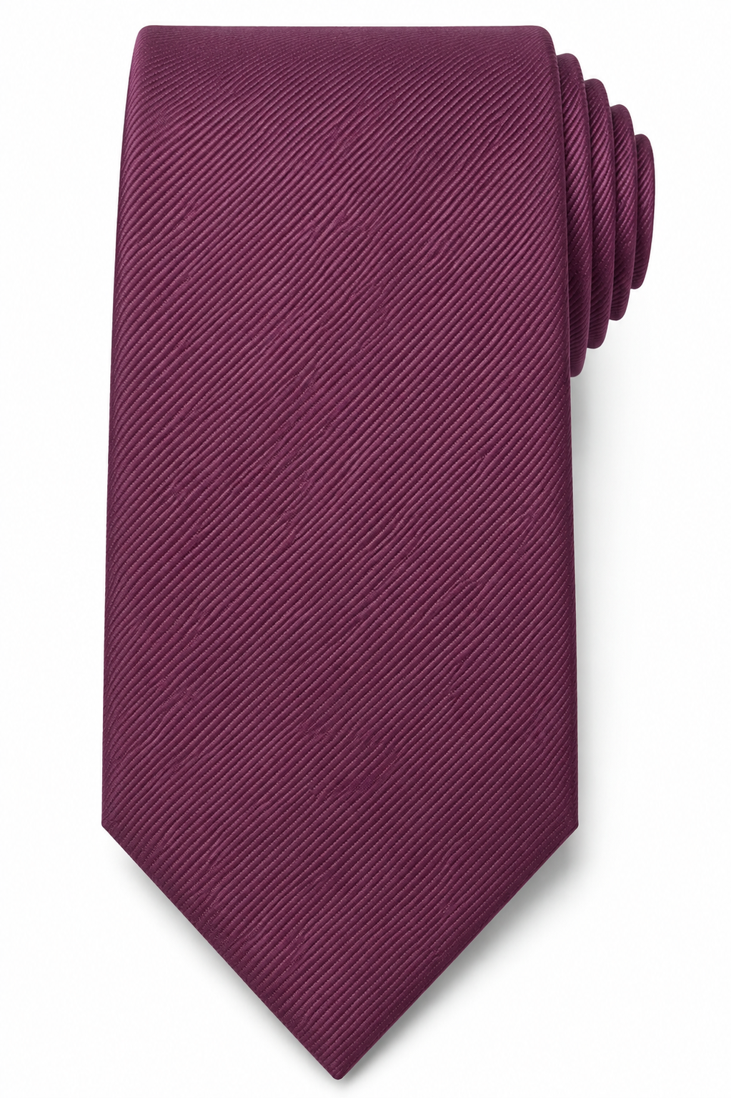 Fine Diagonal Ribbed Weave Tie