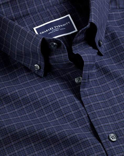 Checked Flannel Extra Slim Fit Shirt