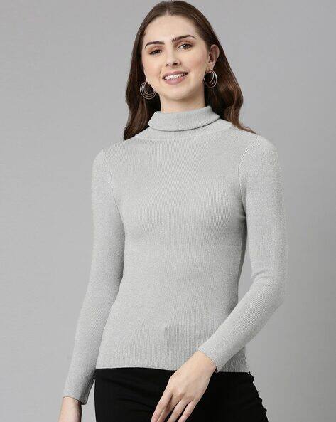 High Neck Solid Top