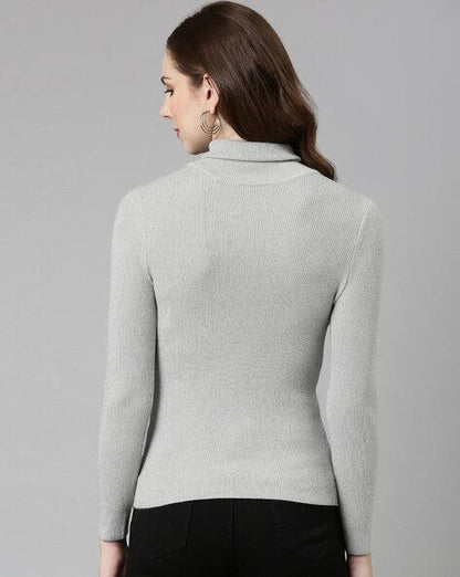 High Neck Solid Top