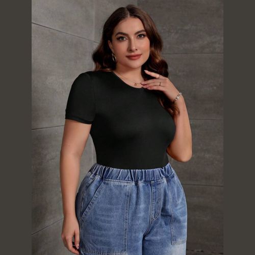 Black Sleeve  Bodysuit