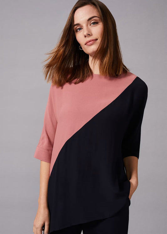 Gilly Colour Block Blouse