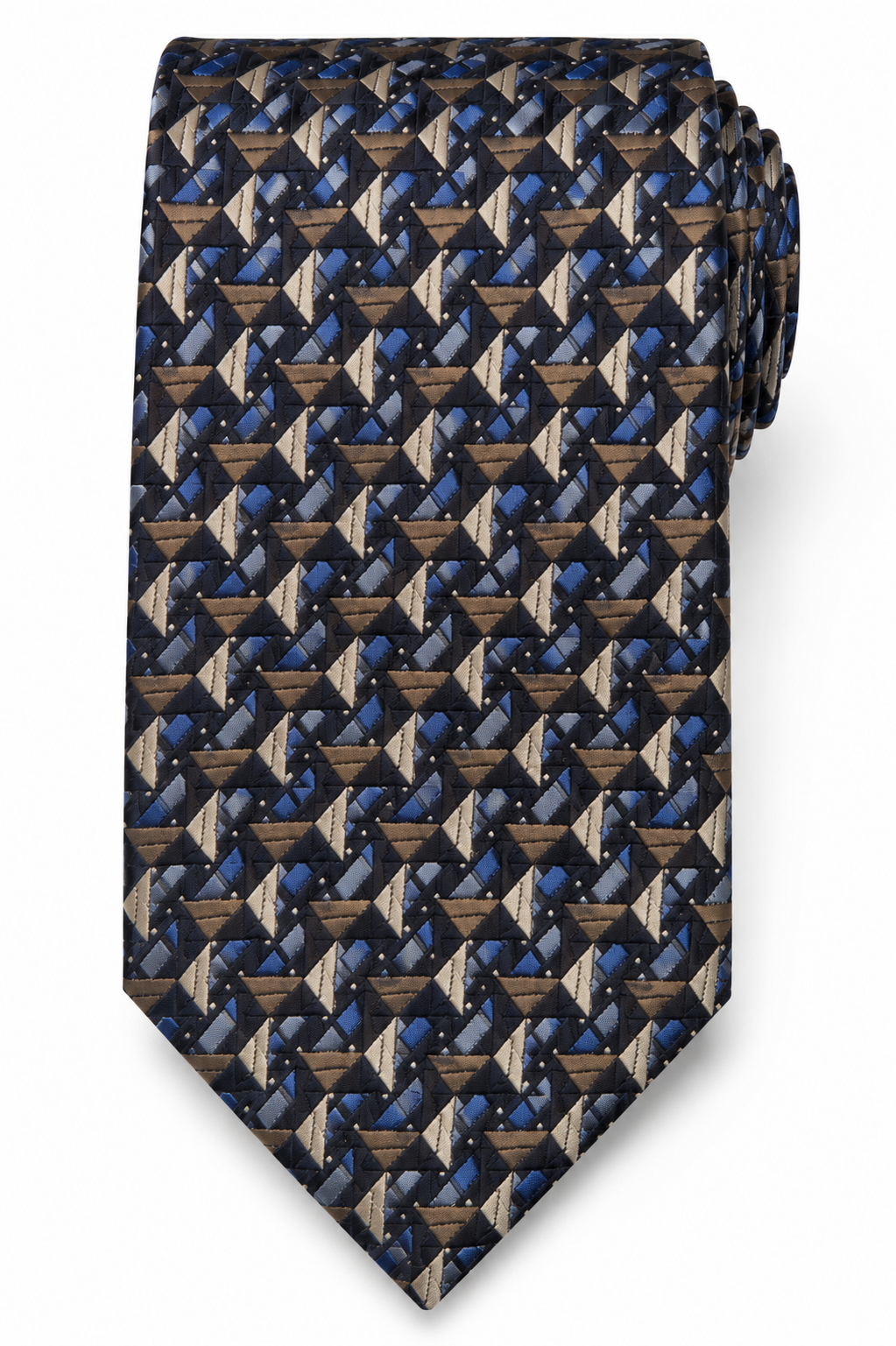 Geometric Motif  Tie