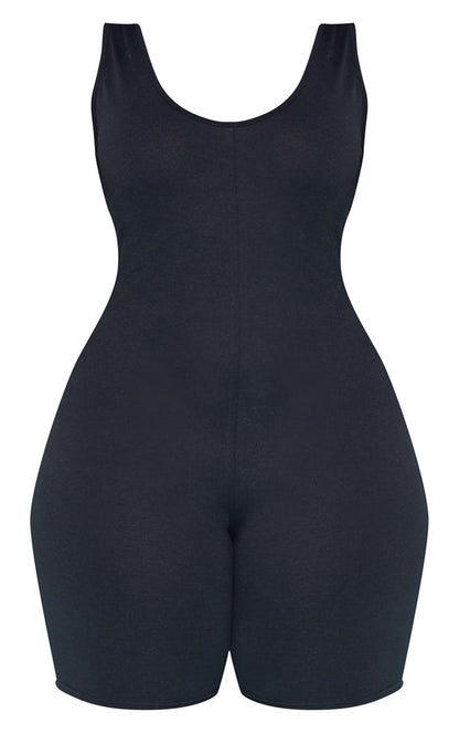 Plus Unitard Black
