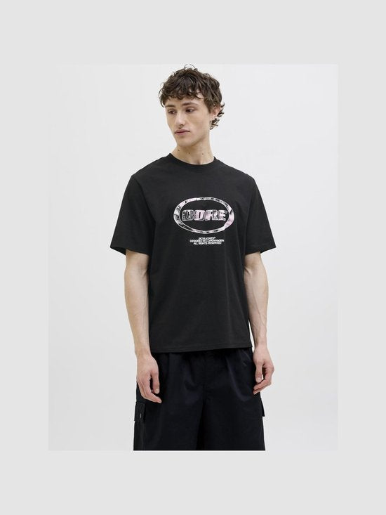 JCOLIDO AOP Front Print Crew Neck T-Shirt