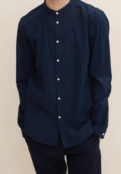 Tom Tailor Denim Shirt - Dark Blue