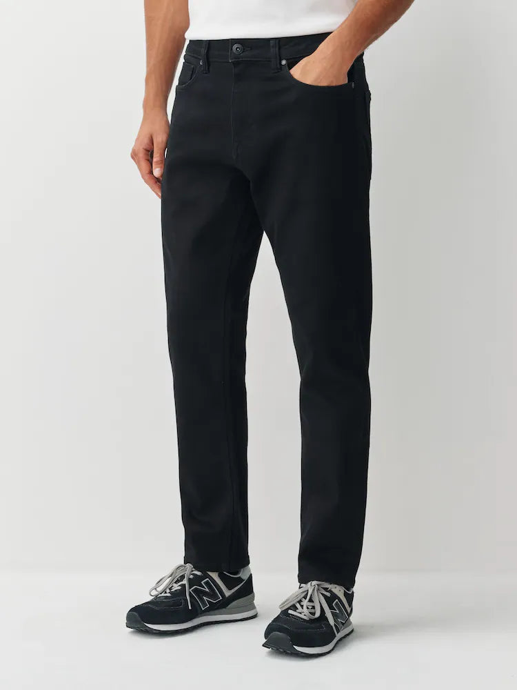 Black Slim Fit Motionflex Jeans