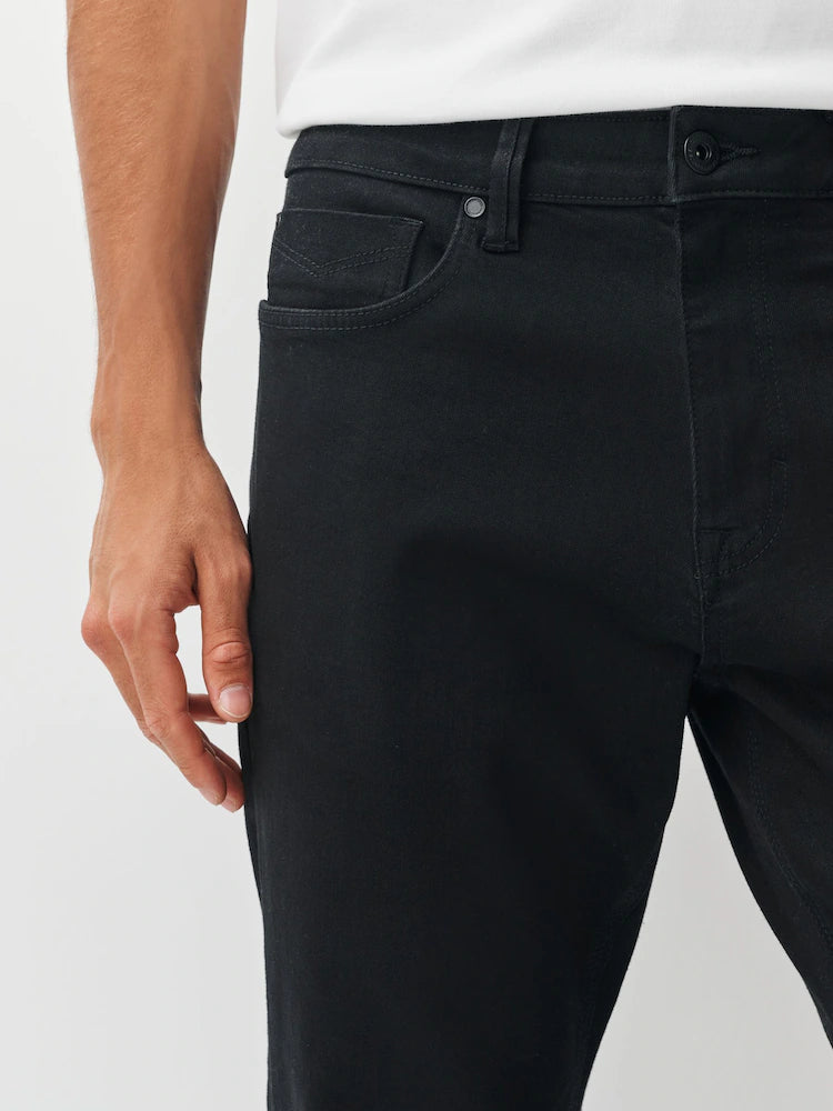 Black Slim Fit Motionflex Jeans