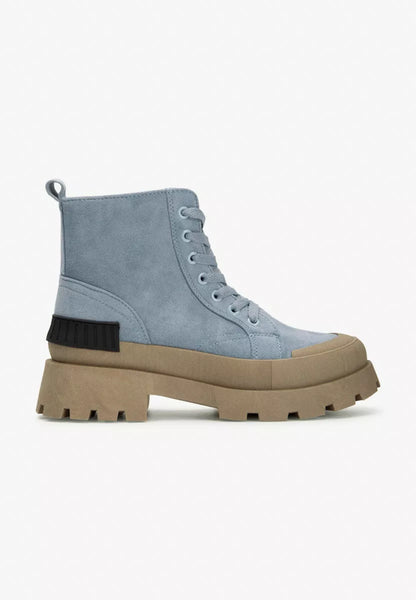 Women's blue Serrena ankle boots