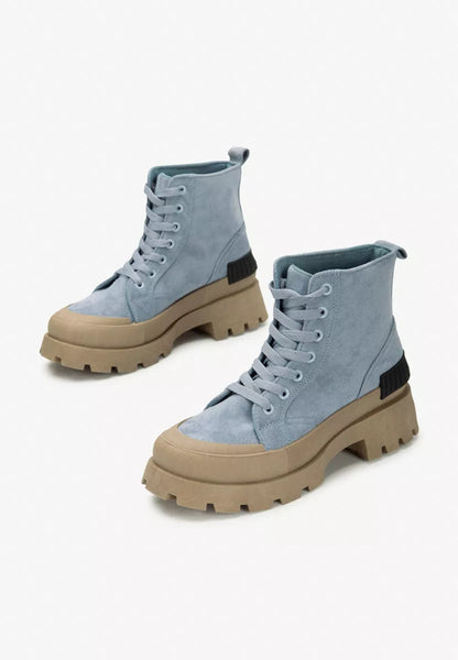 Women's blue Serrena ankle boots