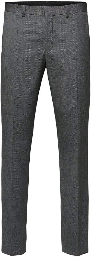 Mylologan Dark Grey Structured Trousers