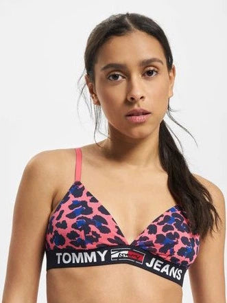 Triangle Bralette Print