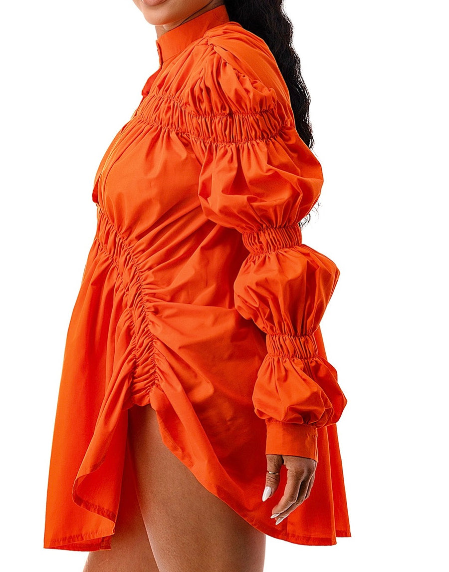 Burnt Orange Dress