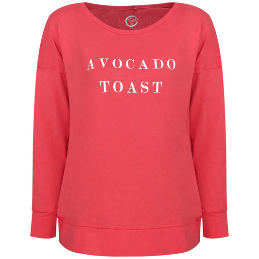 Coral Pink Long Sleeve Top