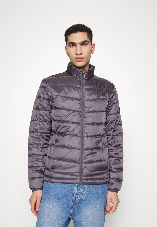 Carven Quilted Jacket Grey