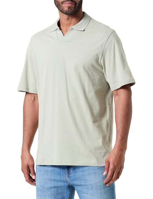 Men's Jcocollective Label Polo Short Sleeve Shirt