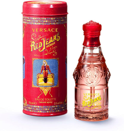 Versace Red Jeans Eau De Toilette Spray 75ml
