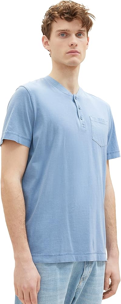 Washed Henley T-shirt