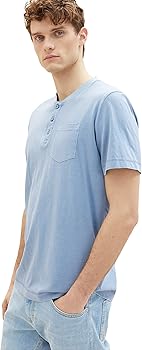 Washed Henley T-shirt