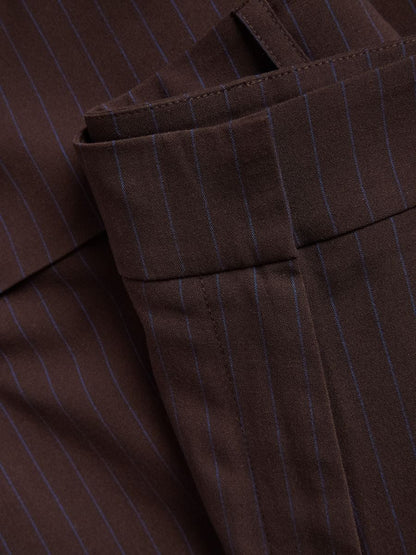 Reserved Loose Pants - Dark Brown