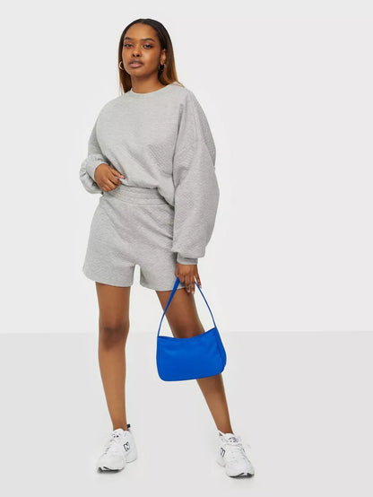 Quilted Sweat Shorts