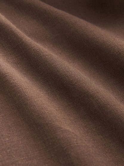 Next Brown Blend Linen Maxi Skirt