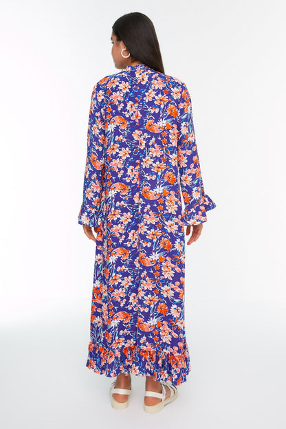 Modest Maxi Floral Dress