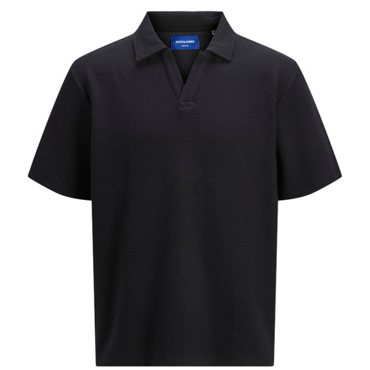 JORISLINGTON Texture Polo Black