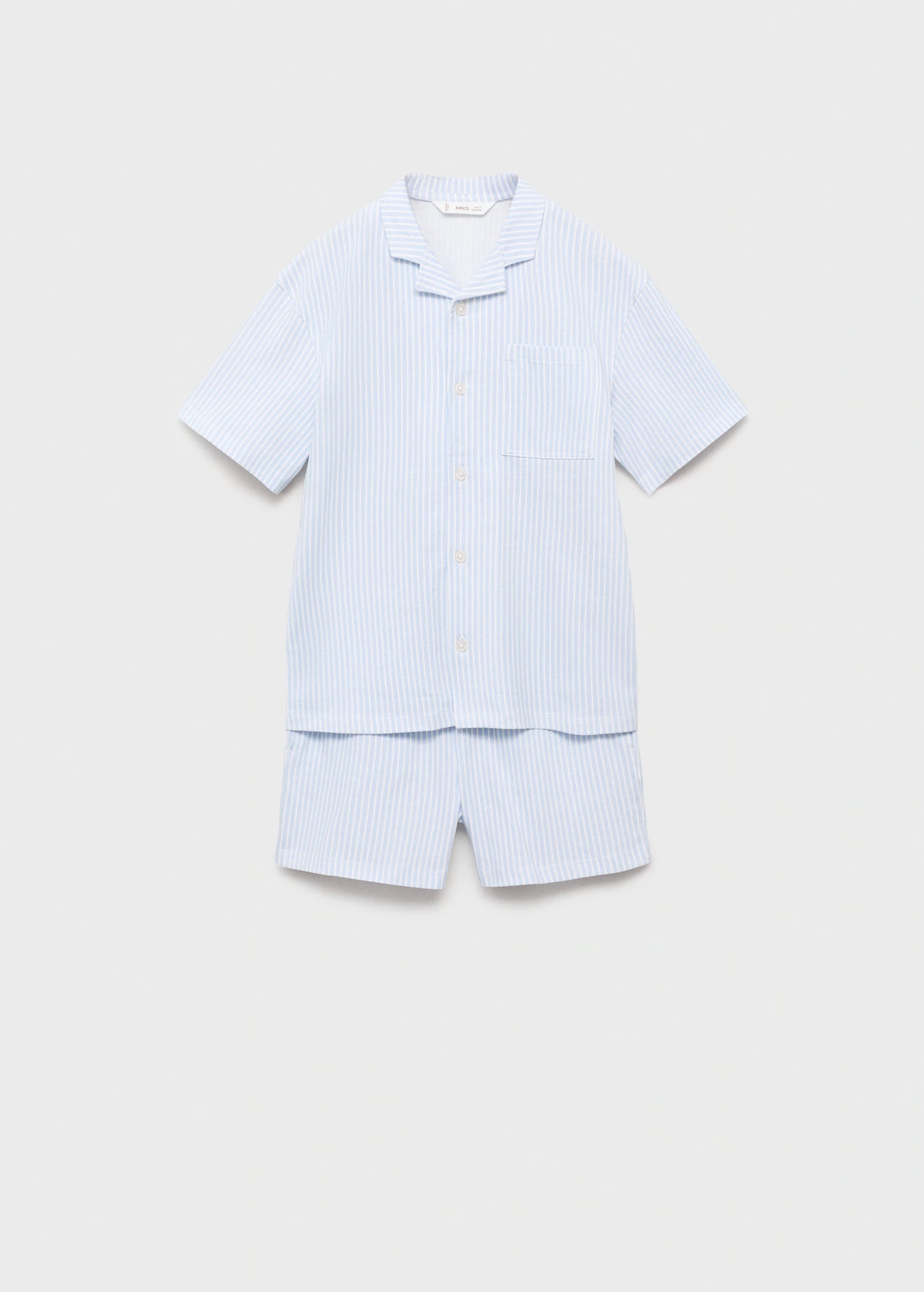 Mango Kids Striped short pyjamas