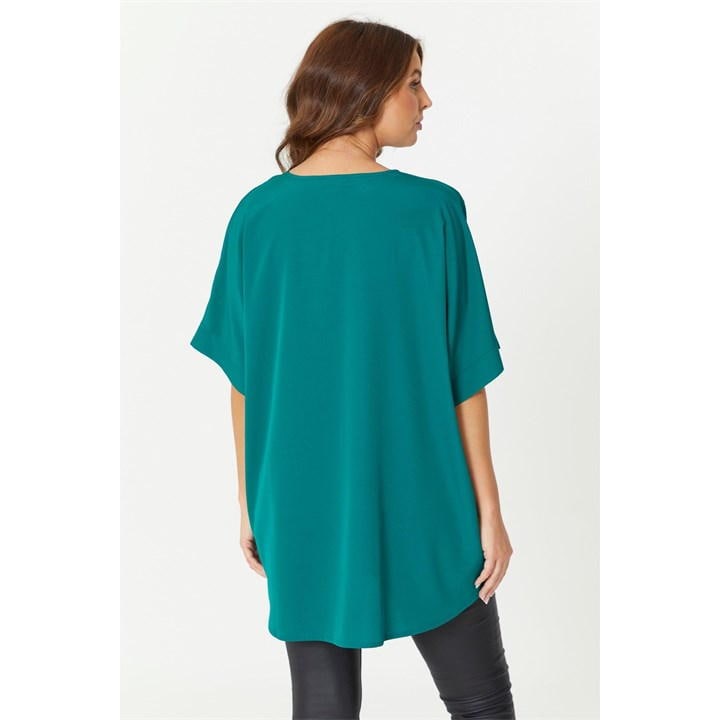 Knot Front Top Green