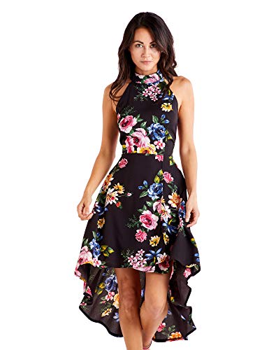 Floral High Low Dress