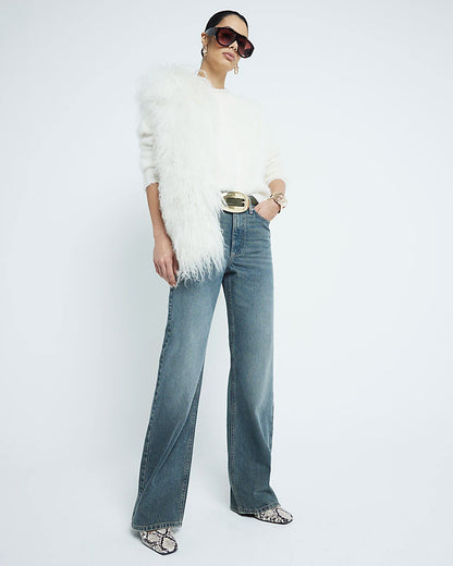 River Island Relaxed Straight Seaford Jeans