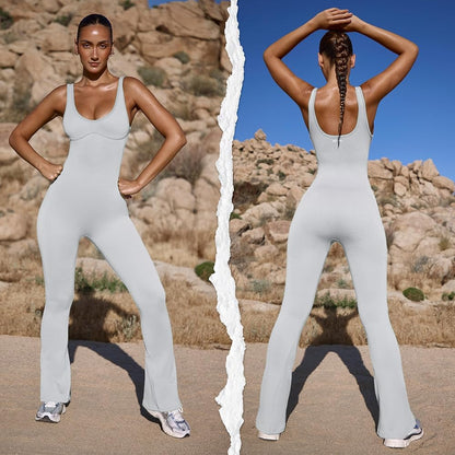 Boo Tee Flared Jumpsuit